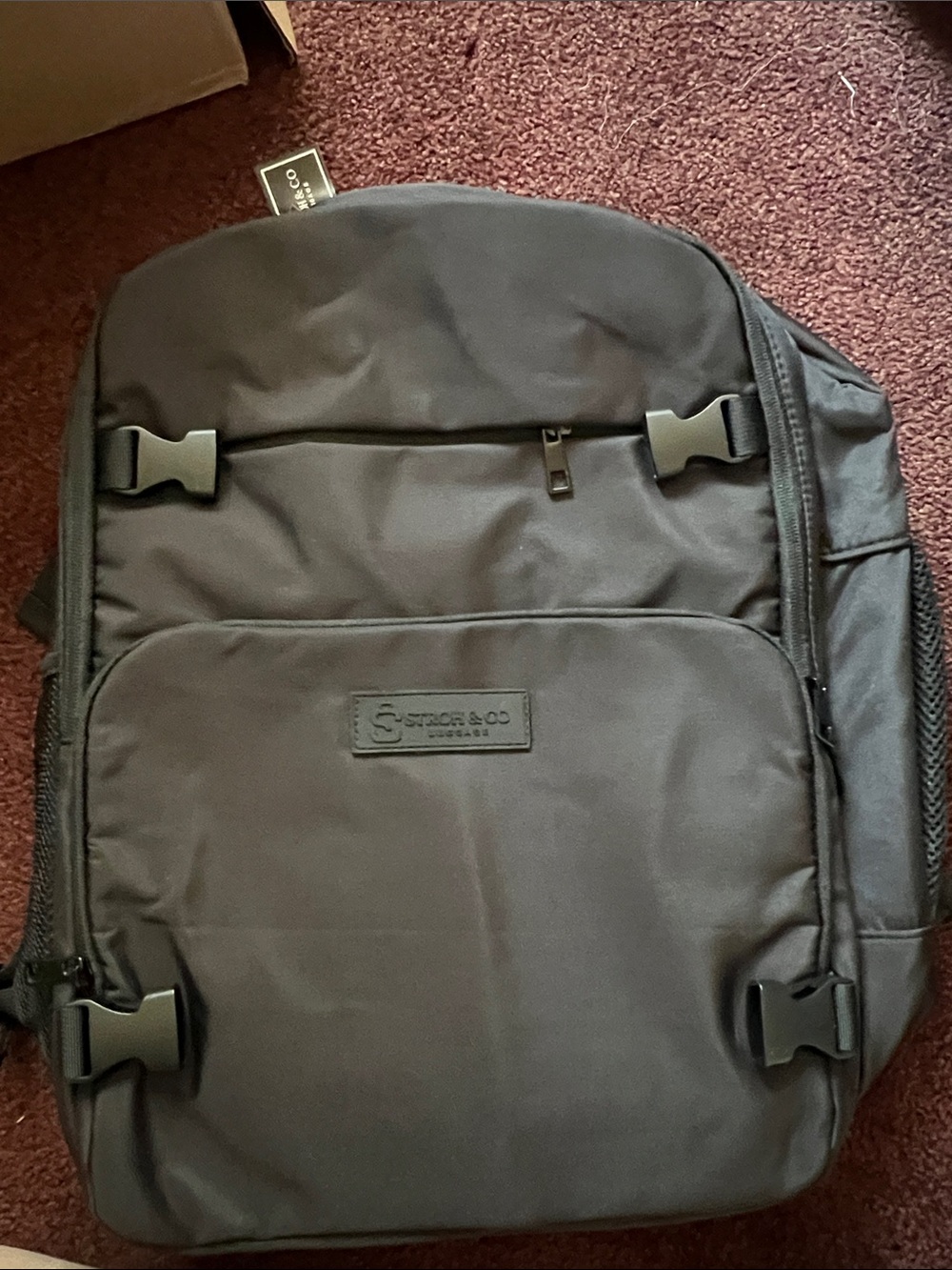 Men's Black Utility Backpack